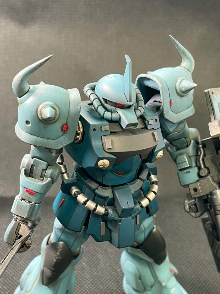 HG グフカスタム グラデーション塗装–2枚目/制作者：Takana