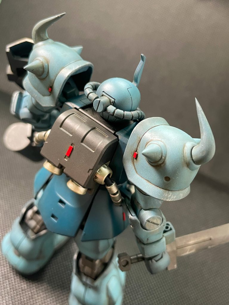 HG グフカスタム グラデーション塗装–3枚目/制作者：Takana
