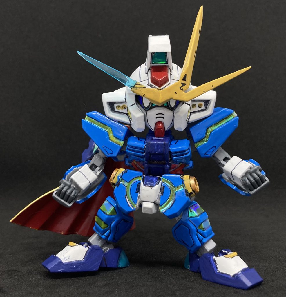 ガンダムスターヒーロー–3枚目/制作者:ほねつぎのヒト