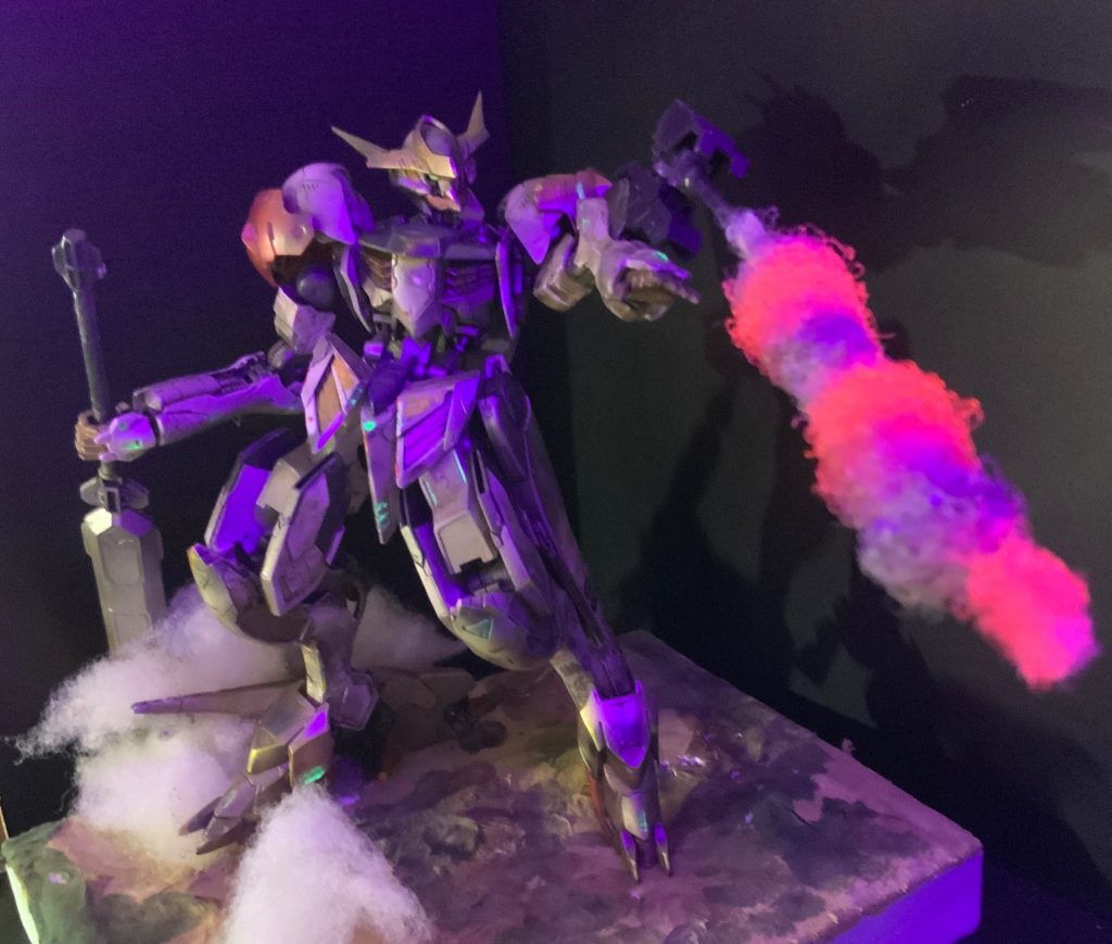 バルバドスの機銃掃射を再現