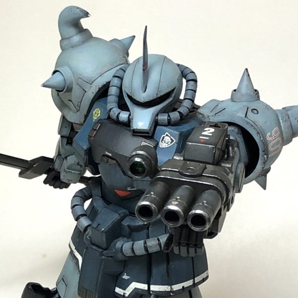 MG 1/100 MS-07B-3 グフカスタム ノリス・パッカード大佐機
