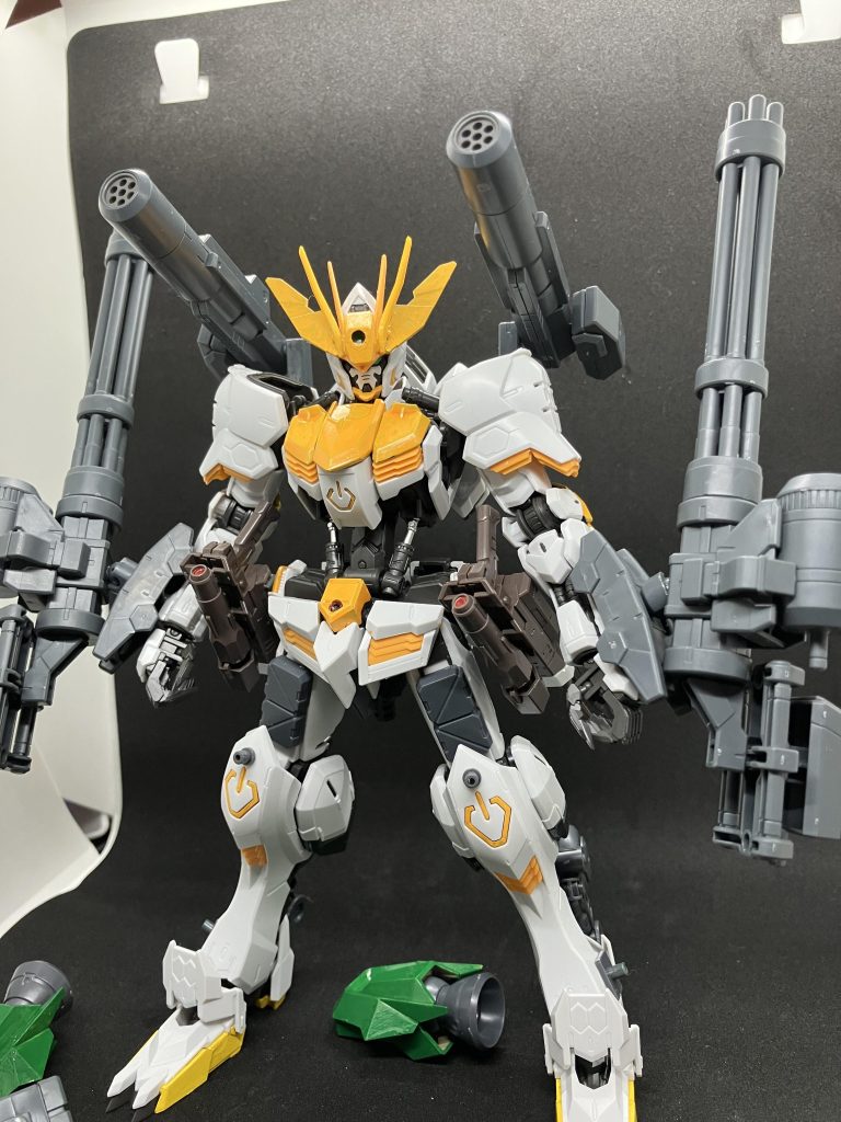 モードガンナー!!ついにバルバトス・ザ・アーマーの真の姿を表したその形態の名はモードガンナー!