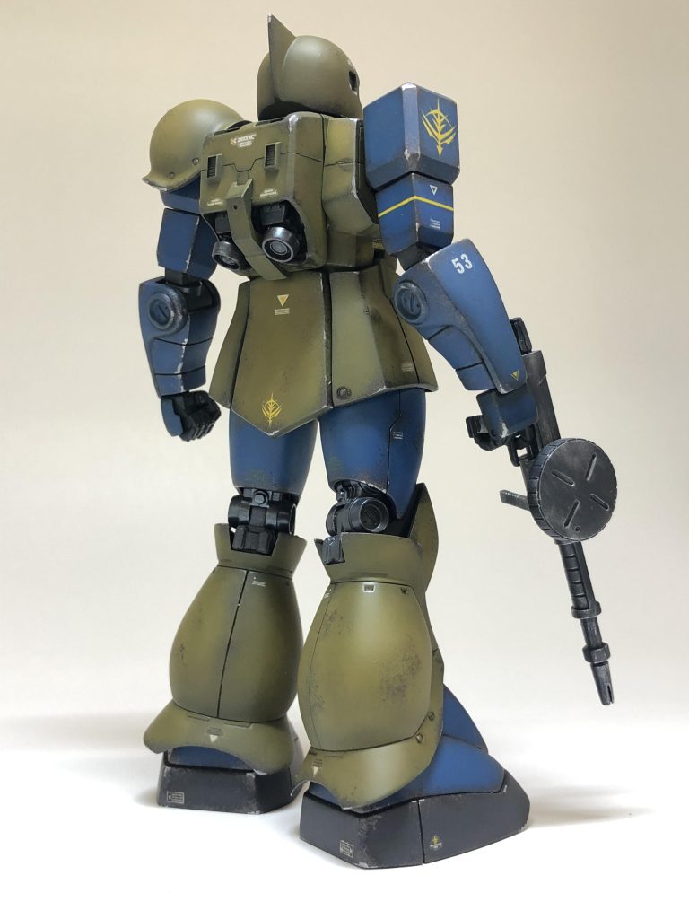 MG 1/100 シャア専用ザクVer.1.0改 MS-05 旧ザク｜tako-yamaさんのガンプラ作品｜GUNSTA（ガンスタ）