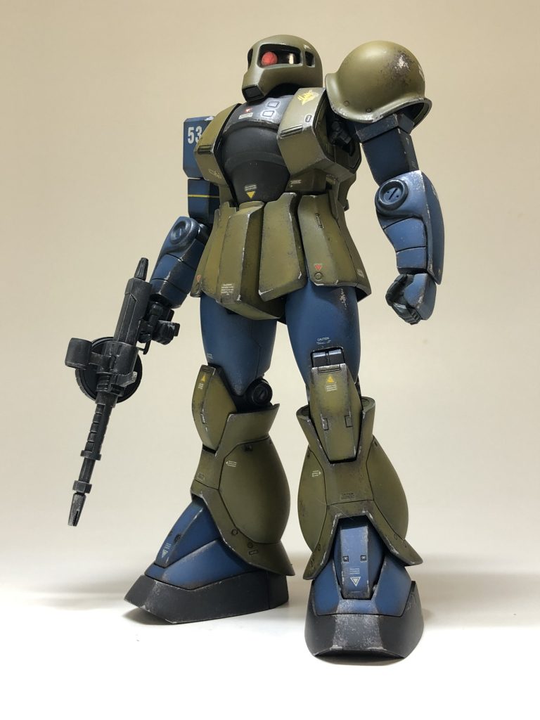 MG 1/100 シャア専用ザクVer.1.0改 MS-05 旧ザク｜tako-yamaさんの