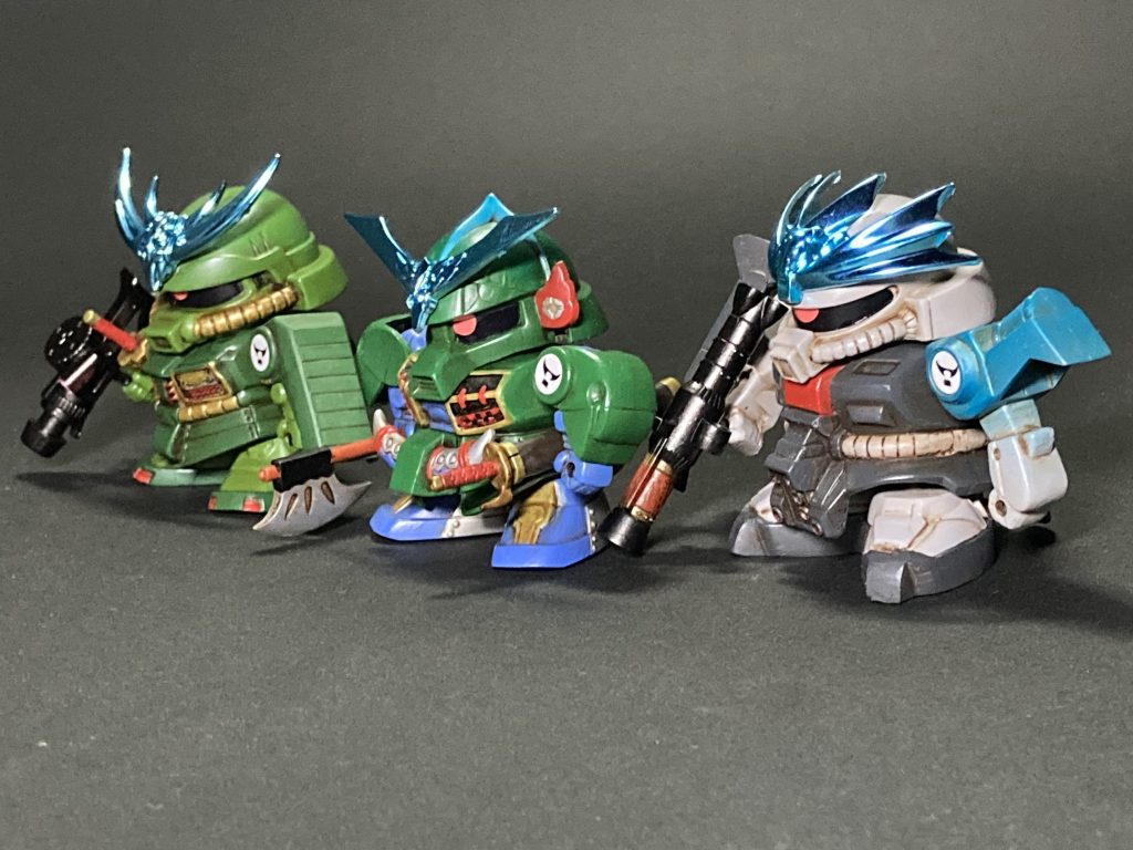 個性豊かでかわいく、SDザクとしてもイイ顔をしているのでSDザクのバリエーションとしてもポテンシャルを感じます✨️