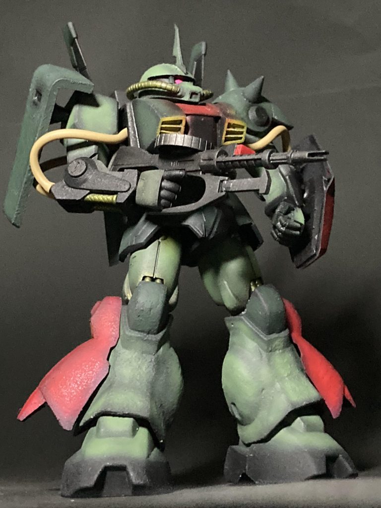 旧キット ハイザック(隊長機)–8枚目/制作者：@jiyu_nitsukuruきあい模型