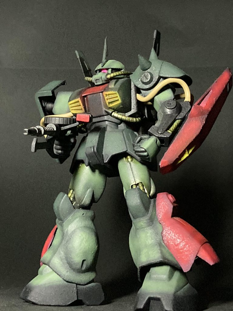 旧キット ハイザック(隊長機)–9枚目/制作者：@jiyu_nitsukuruきあい模型