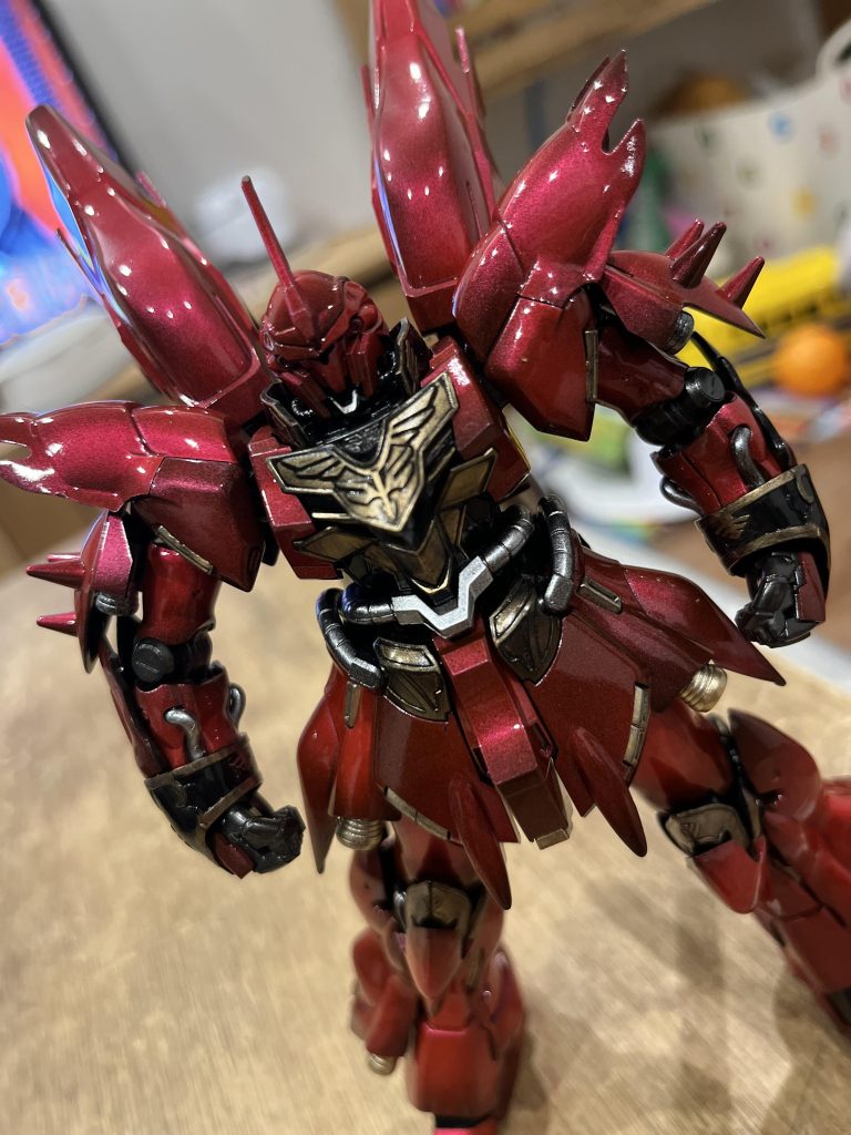 エアブラシだとここまで滑らかにできるものなんだなと、改めてエアブラシの良さに気づきました