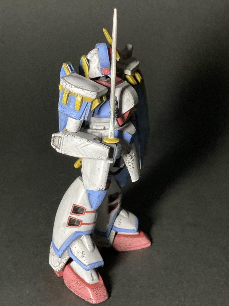 旧キット ガンダムローズ–3枚目/制作者:@jiyu_nitsukuruきあい模型