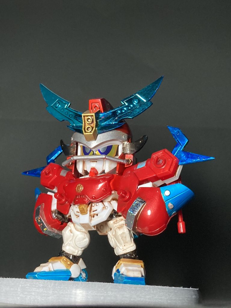 脚部増設スタイルは好みが別れそうですが、今回はなかなか違和感なくバランス良くなった気がしてます。ボクサーらしく機敏に動きそうな雰囲気が出たような気がします🏃‍♂️