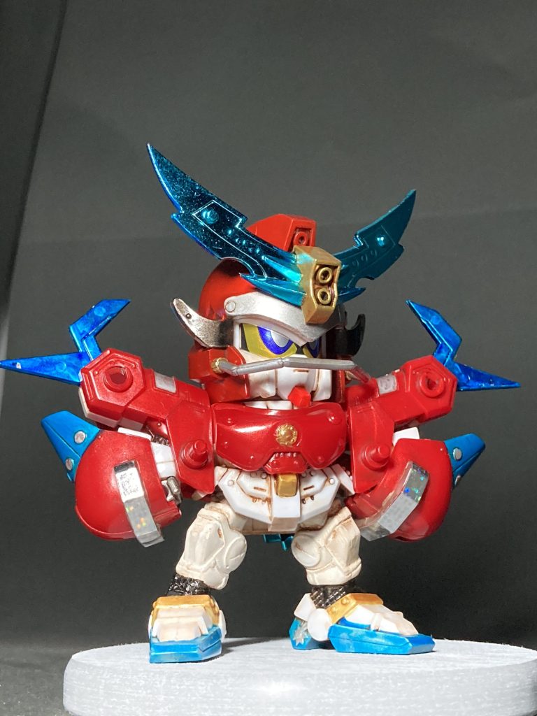 武者真紅主(ﾑｼｬﾏｯｸｽ)–8枚目/制作者：@jiyu_nitsukuruきあい模型