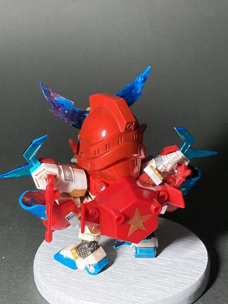 武者真紅主(ﾑｼｬﾏｯｸｽ)–3枚目/制作者：@jiyu_nitsukuruきあい模型