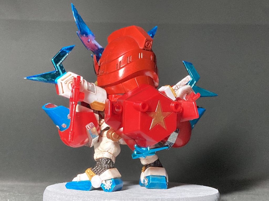 武者真紅主(ﾑｼｬﾏｯｸｽ)–4枚目/制作者：@jiyu_nitsukuruきあい模型