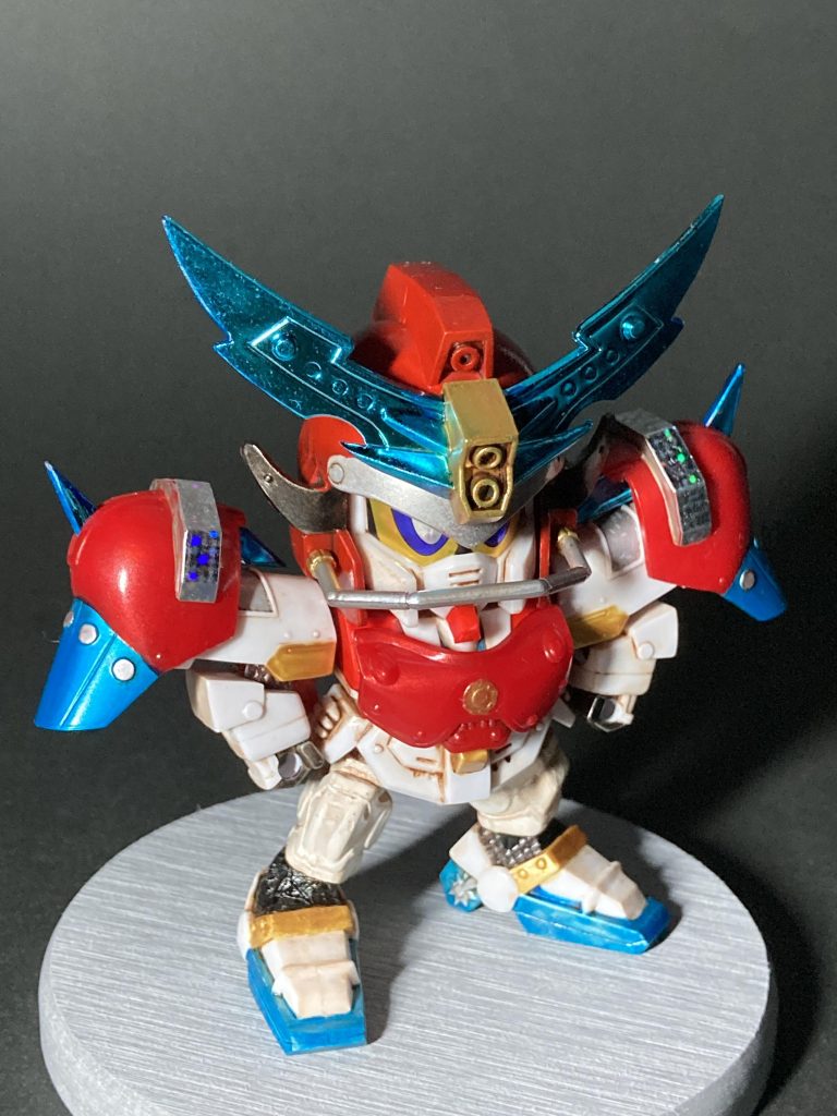 武者真紅主(ﾑｼｬﾏｯｸｽ)–3枚目/制作者：@jiyu_nitsukuruきあい模型