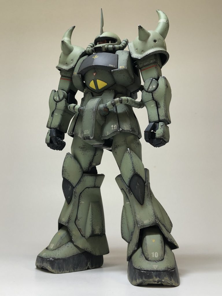 これもちょこちょこっと改造してA型にしたあと、ベース塗装しただけだったものを仕上げました。