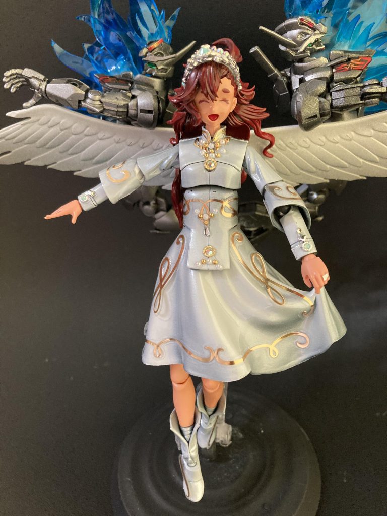 水星の魔女は最後にhappyで終わるのかbad endになるのか分かりませんが、ラスト回放映を待たずにw、幸せなスレッタを勝手に妄想製作してしまいました!