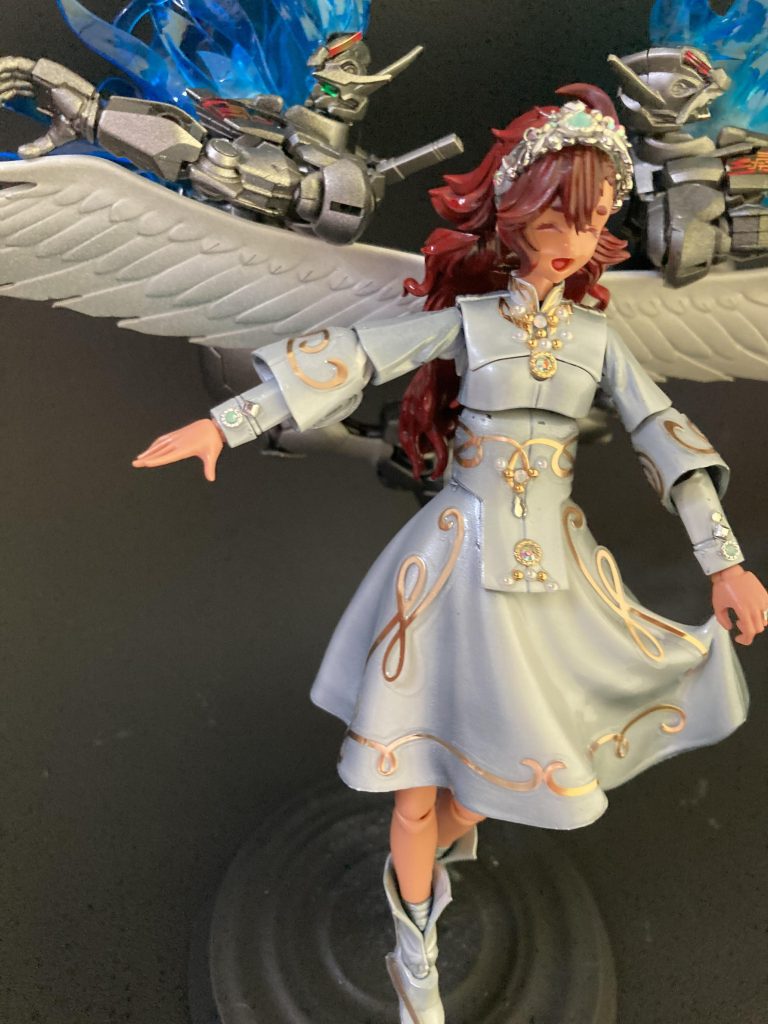 スポーツブランドのナイキも勝利を伝達するということでNIKEから由来。スレッタを水星の女神で妄想してみました!