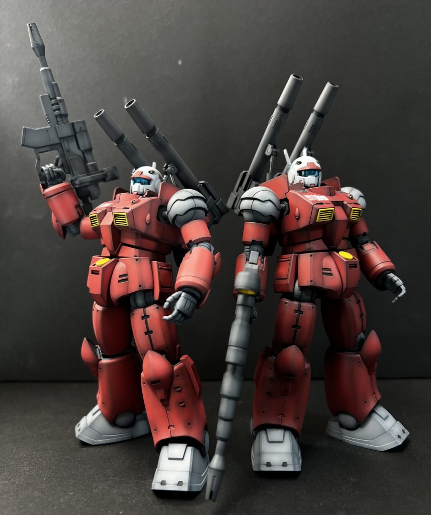 HGガンキャノン(ククルスドアンの島)–2枚目/制作者：かど