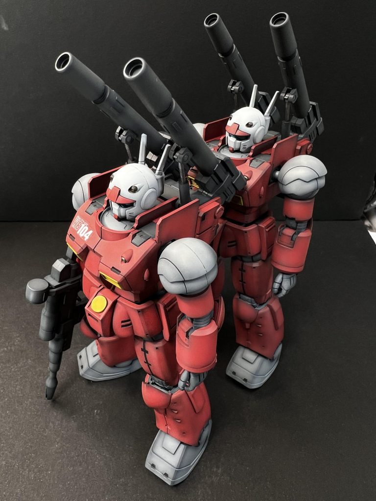 HGガンキャノン(ククルスドアンの島)–3枚目/制作者：かど