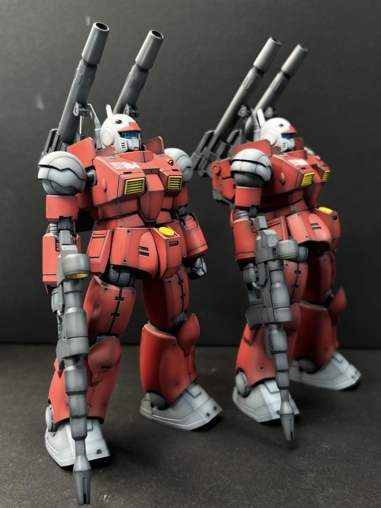 HGガンキャノン(ククルスドアンの島)–4枚目/制作者：かど