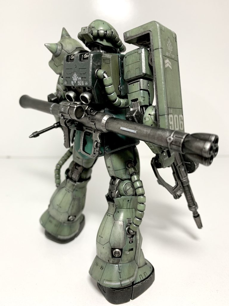 RG MS-06F 量産型ザク–3枚目/制作者：tomocat