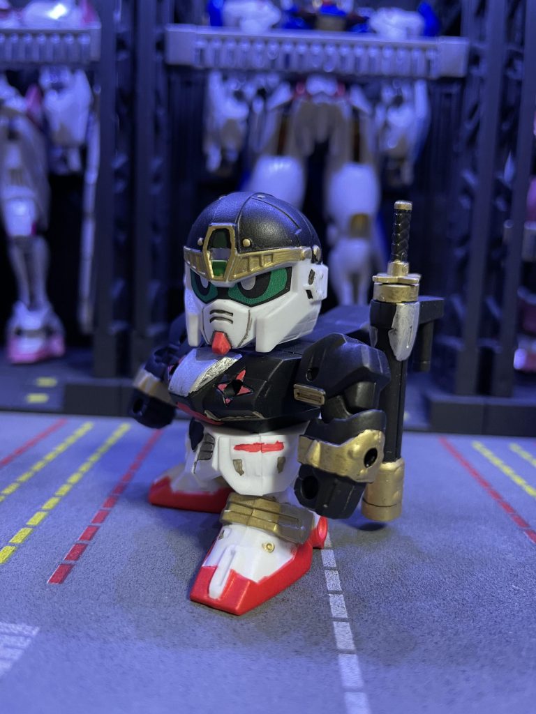 軽装形態！この段階でも塗装部分が多くて大変でしたがカッコいい✨