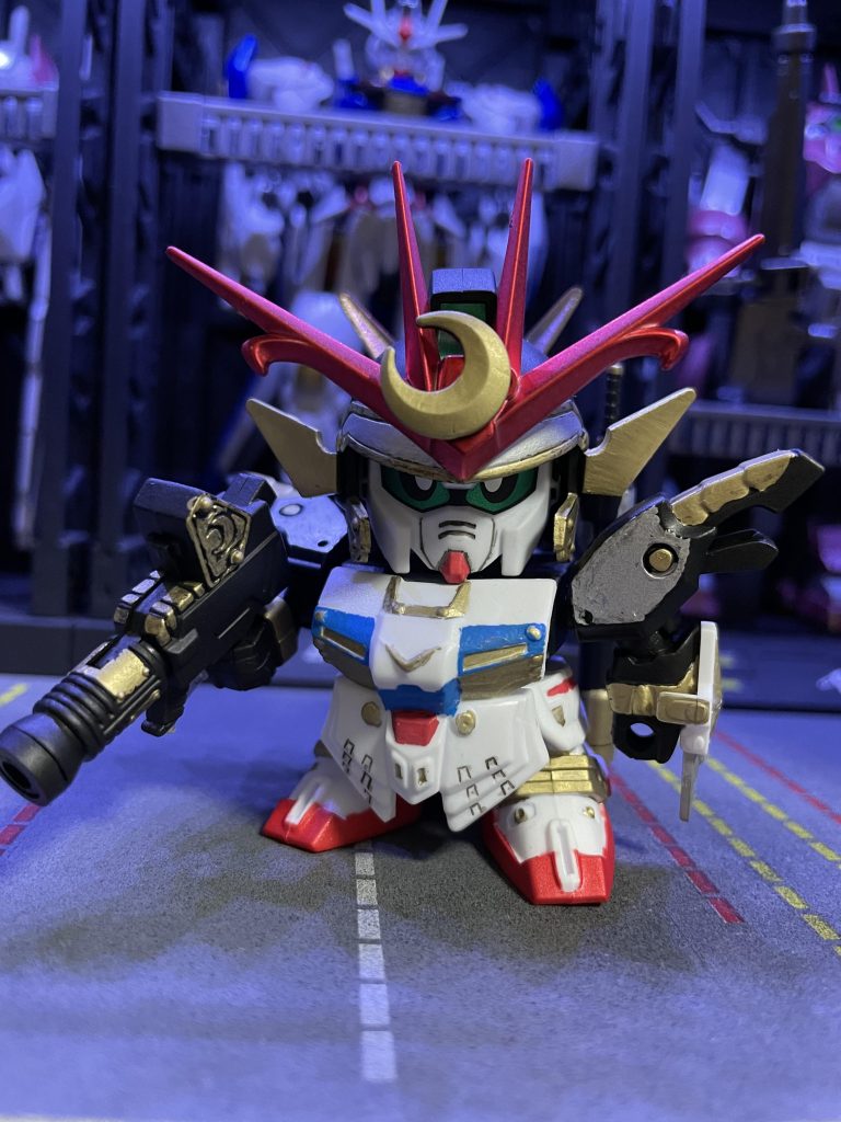 烈破頑駄無、忍武の鎧装着タイプ！ちまちま塗装するのに役３日かかりました…