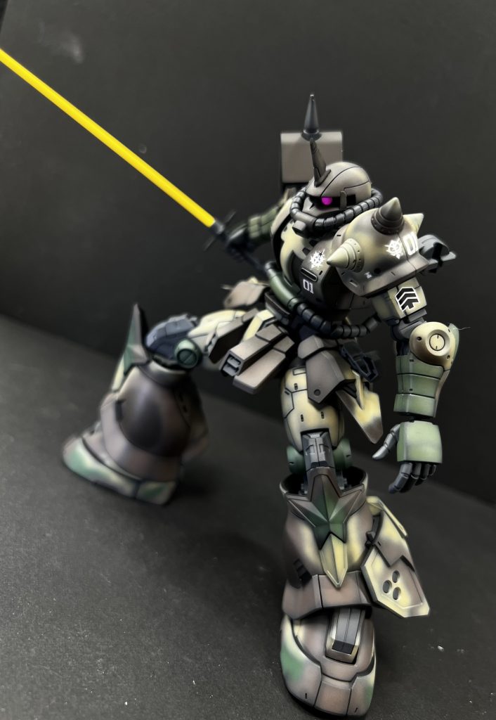 HG 高機動型ザク地上用 エグバ機＋α–2枚目/制作者：かど
