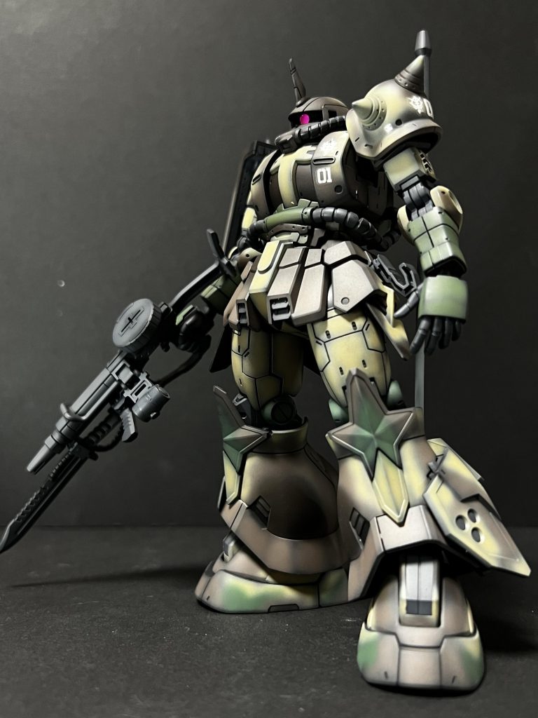 HG 高機動型ザク地上用 エグバ機＋α–3枚目/制作者：かど