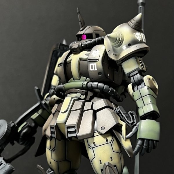 HG 高機動型ザク地上用 エグバ機＋α