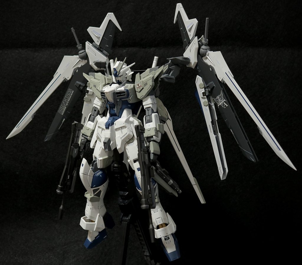 バサっと広げて。