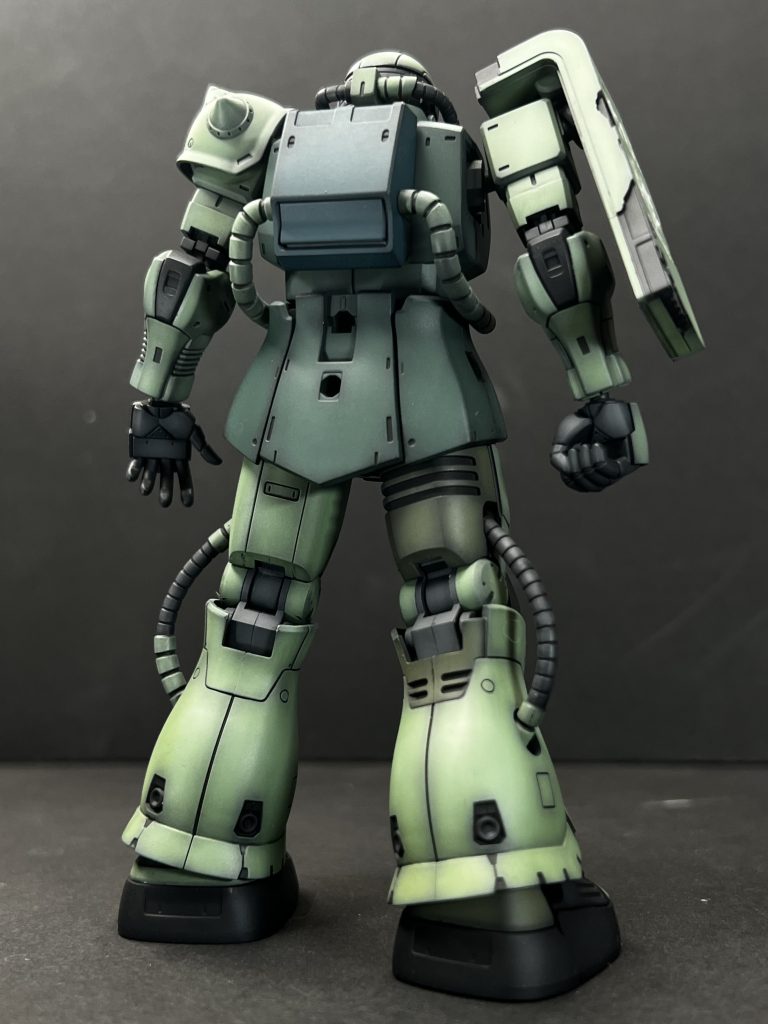 HG ドアン専用ザク–4枚目/制作者：かど