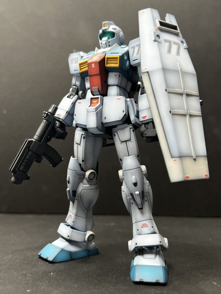 HG ジム スレッガー搭乗機–2枚目/制作者：かど