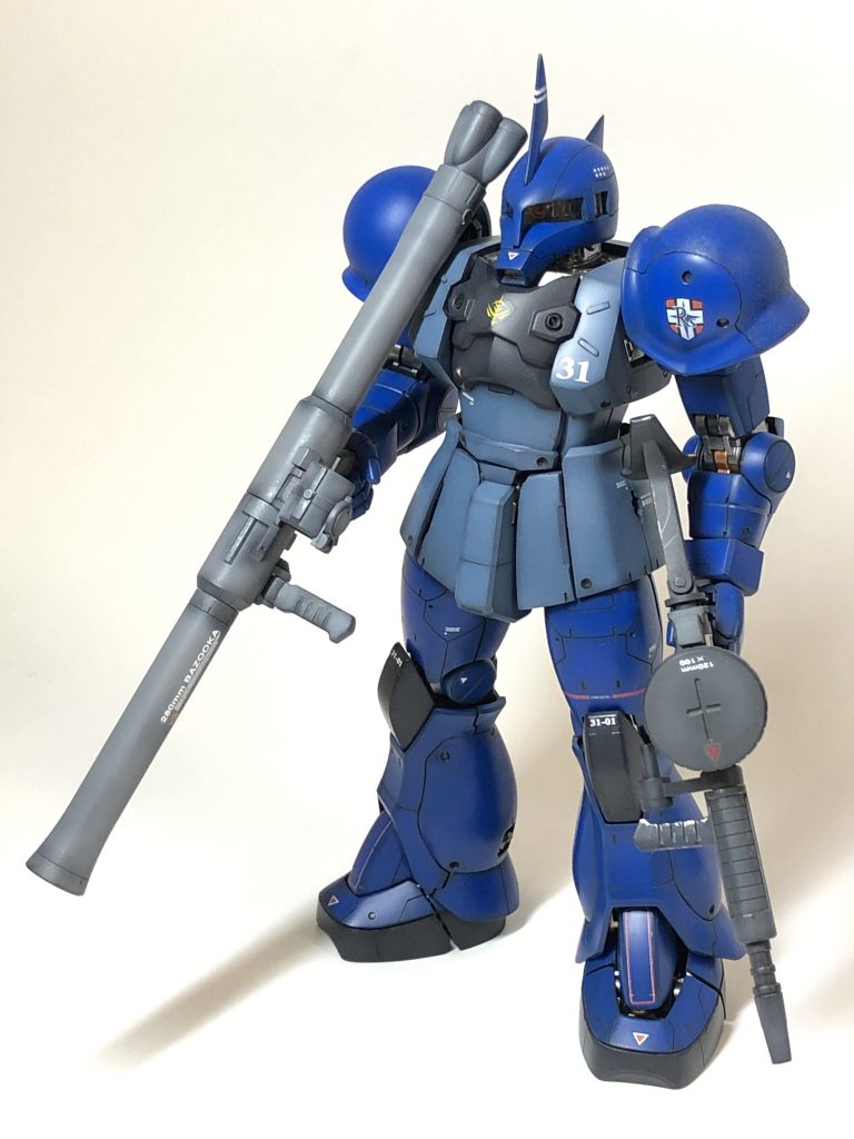 MG 1/100 MS-06F ザクII Ver.2.0改 ランバ・ラル専用ザクI｜tako