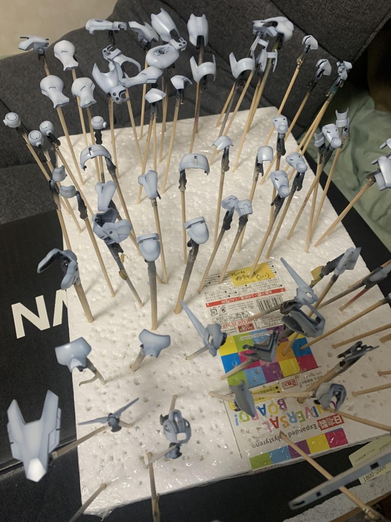 グラデーション塗装