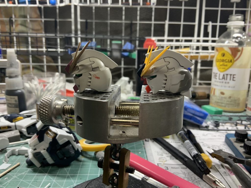 頭部後方延長とアンテナスラント