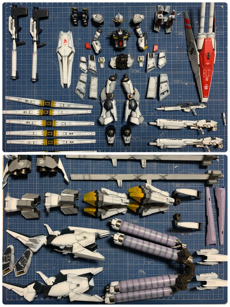 トップコート後組立前