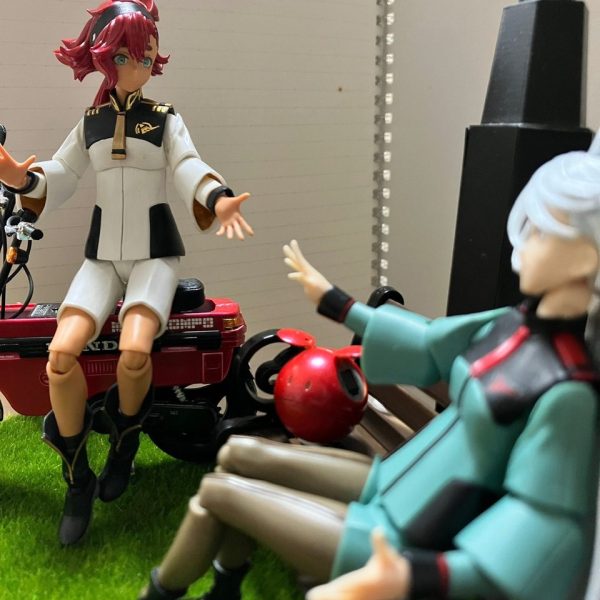 スレッタ&ミオリネ。