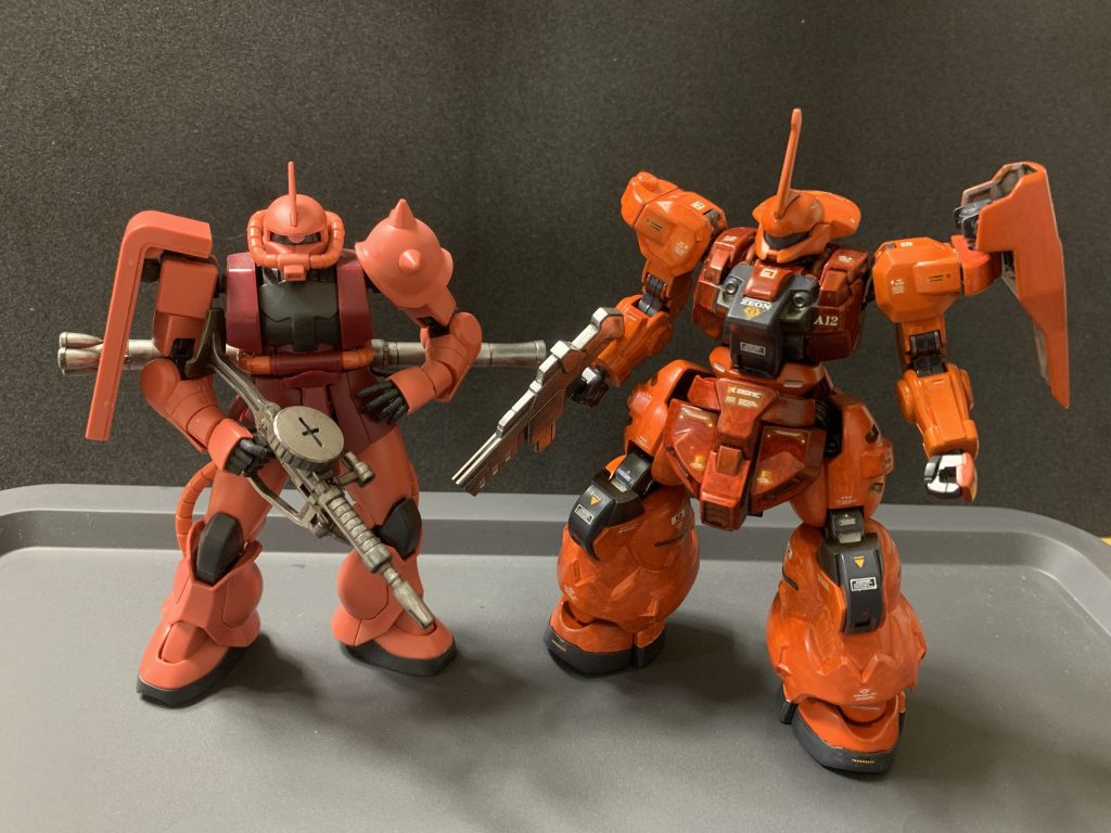 こうして並ぶと、ディランザめっちゃ強そうなんですよ(笑)