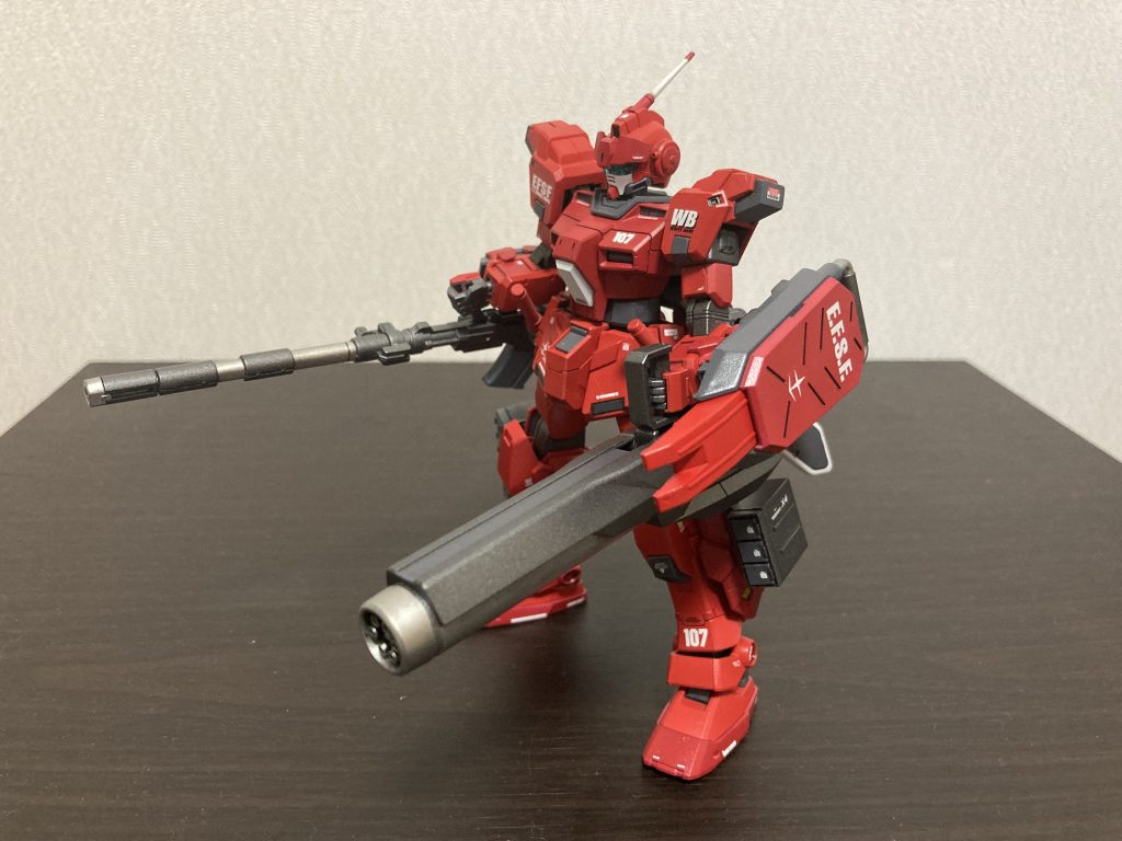 レッドウォーリアみたいちゃんとポージングすればカッコよく見えるかも