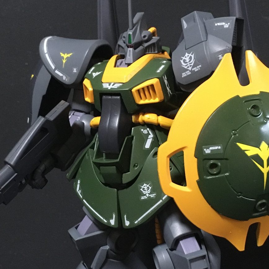 HGディジェ ネオ・ジオン軍 後期量産型｜ロメオ８さんのガンプラ作品 