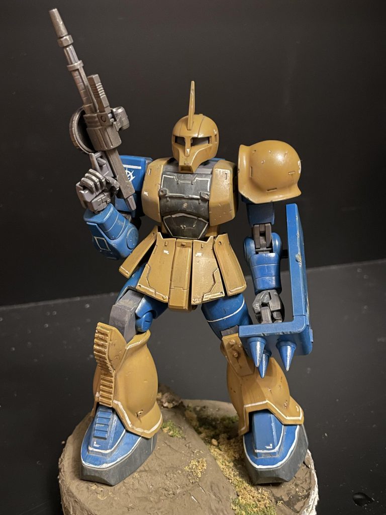 HGUC 旧ザク–4枚目/制作者：気まぐれ週末モデラー