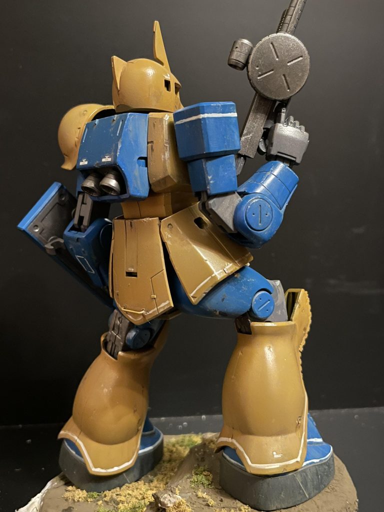 HGUC 旧ザク–3枚目/制作者：気まぐれ週末モデラー