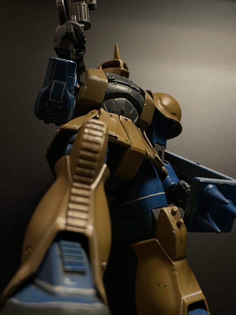 HGUC 旧ザク–5枚目/制作者：気まぐれ週末モデラー