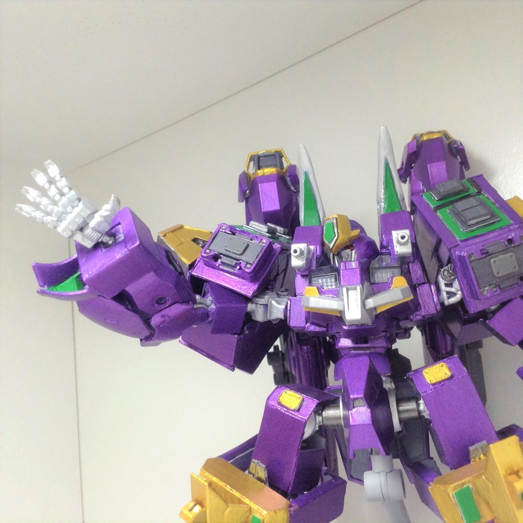 M.S.GのワイルドハンドでバニッシュゲイザーっぽくスパロボだったらパーメットスコアLv3＆気力120以上ですかね