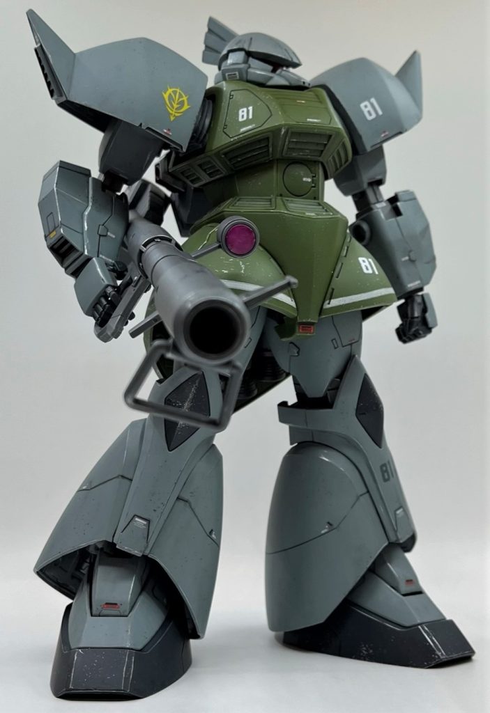 初期のMGは素立ち特化と言っても差し支えないくらい、素立ち姿に惚れ惚れします。活き活きしたアクションポーズは後輩に任せましょう(笑)