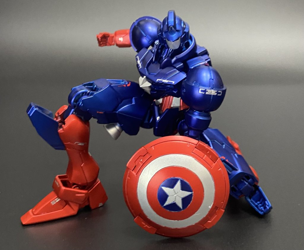 定番のスーパーヒーロー着地はもちろんできます!