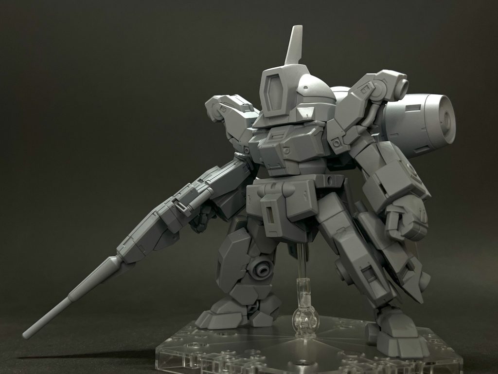 左握り拳をモデリング出力して本サフ