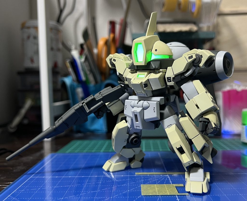 基本塗装とスミ入れが終わった状態です