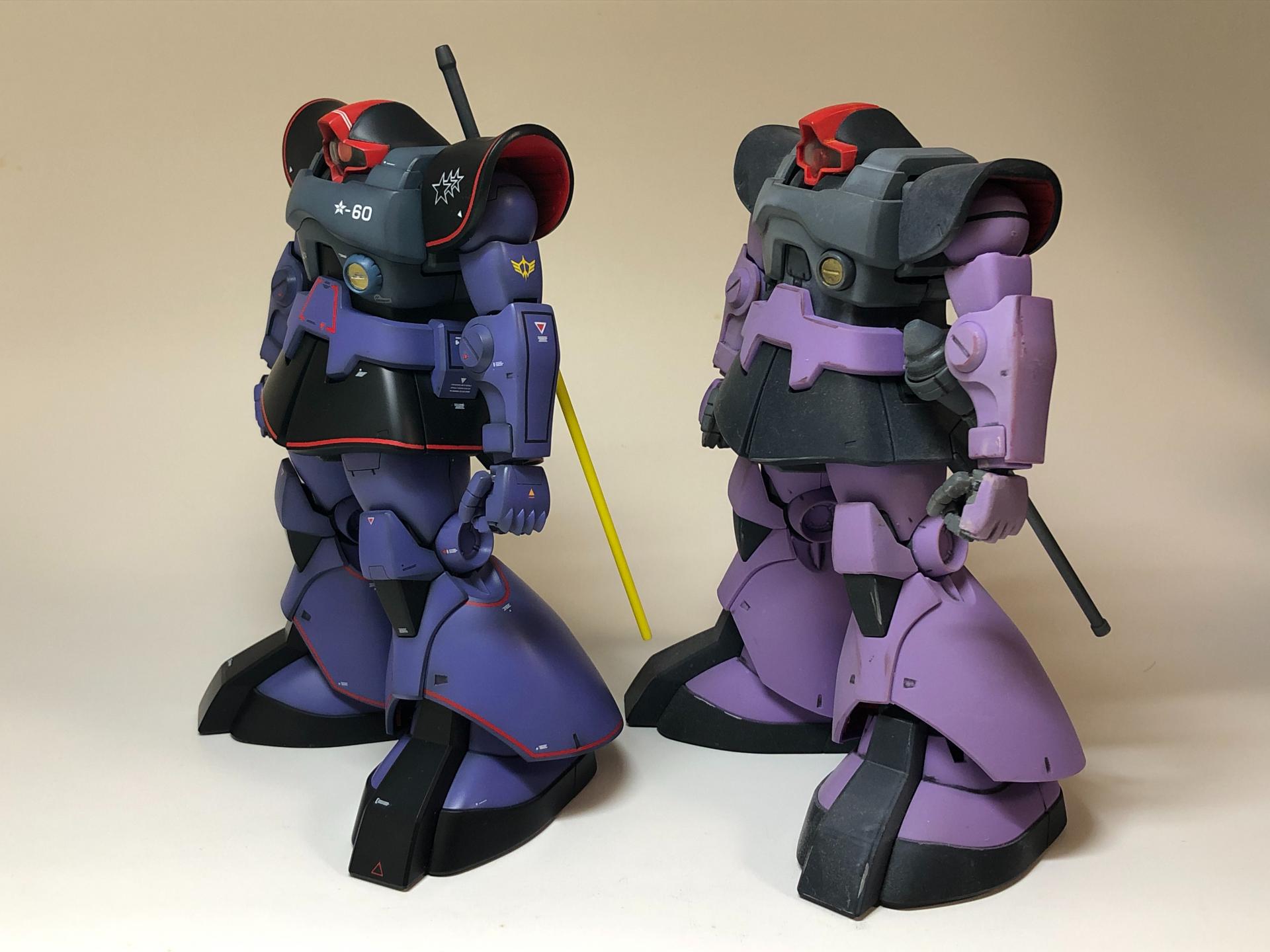 MG 1/100 MS-09 ドム 黒い三連星仕様｜tako-yamaさんのガンプラ作品